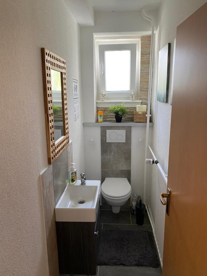 אברבאך Kleines Apartment Mit Begehbarer Dusche Im Schlafzimmer מראה חיצוני תמונה