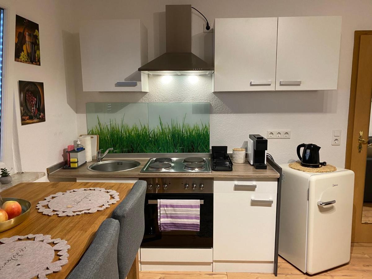 אברבאך Kleines Apartment Mit Begehbarer Dusche Im Schlafzimmer מראה חיצוני תמונה